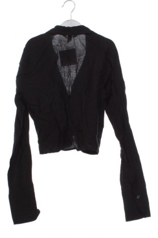 Cămașă de femei H&M, Mărime XS, Culoare Negru, Preț 86,99 Lei