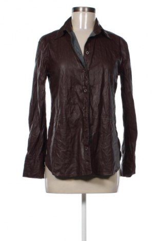 Cămașă de femei Lindex, Mărime XS, Culoare Maro, Preț 65,79 Lei