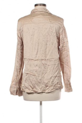 Дамска риза Massimo Dutti, Размер L, Цвят Бежов, Цена 55,99 лв.