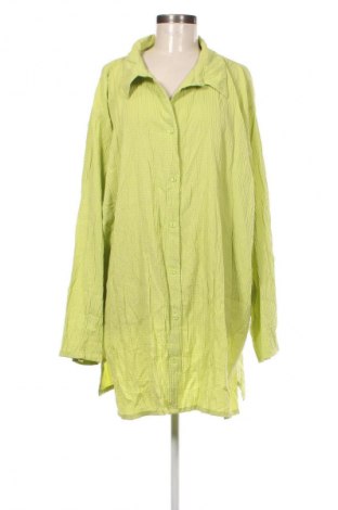 Дамска риза Unbranded, Размер 5XL, Цвят Зелен, Цена 25,99 лв.