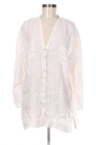 Дамска риза Unbranded, Размер 4XL, Цвят Екрю, Цена 25,00 лв.