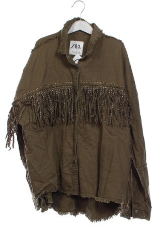 Dámská košile  Zara, Velikost XS, Barva Zelená, Cena  439,00 Kč
