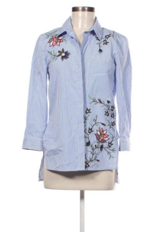 Damenbluse Zara, Größe M, Farbe Blau, Preis 18,99 €