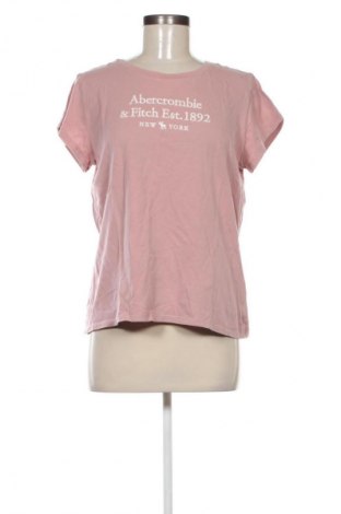 Damen T-Shirt Abercrombie & Fitch, Größe L, Farbe Aschrosa, Preis 12,99 €