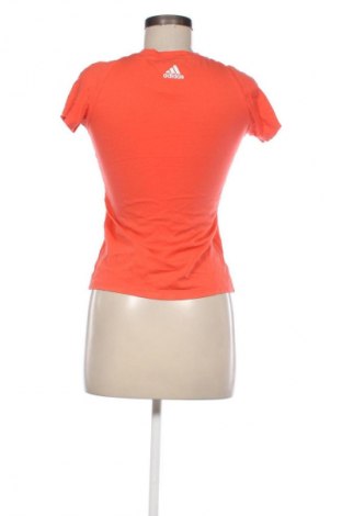 Γυναικείο t-shirt Adidas, Μέγεθος XS, Χρώμα Πορτοκαλί, Τιμή 13,80 €