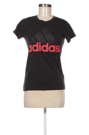 Damen T-Shirt Adidas, Größe M, Farbe Schwarz, Preis € 14,00