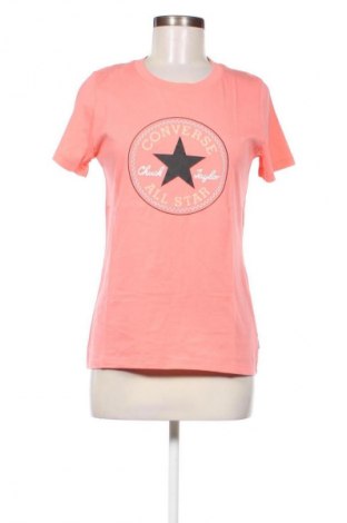 Damen T-Shirt Converse, Größe S, Farbe Orange, Preis 14,00 €