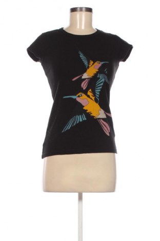 Γυναικείο t-shirt Cropp, Μέγεθος S, Χρώμα Μαύρο, Τιμή 9,12 €