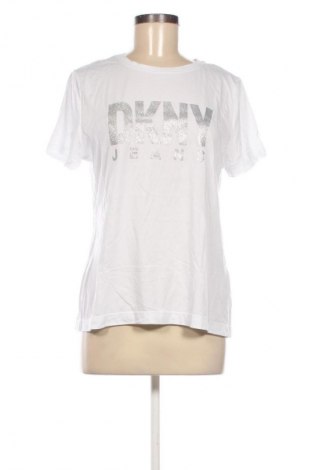 Tricou de femei DKNY Jeans, Mărime L, Culoare Alb, Preț 87,46 Lei
