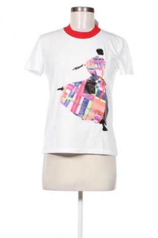 Damen T-Shirt Emporio Armani, Größe M, Farbe Weiß, Preis 28,13 €