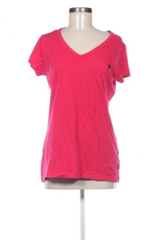 Damen T-Shirt G-Star Raw, Größe M, Farbe Rot, Preis 10,23 €