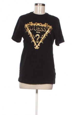 Дамска тениска Guess, Размер M, Цвят Черен, Цена 58,99 лв.