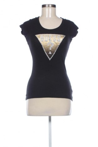 Дамска тениска Guess, Размер XS, Цвят Черен, Цена 32,00 лв.