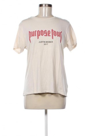 Γυναικείο t-shirt H&M Divided, Μέγεθος M, Χρώμα  Μπέζ, Τιμή 9,00 €