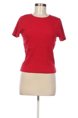 Damski T-shirt Hollister, Rozmiar M, Kolor Czerwony, Cena 40,45 zł