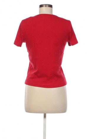 Damski T-shirt Hollister, Rozmiar M, Kolor Czerwony, Cena 40,45 zł