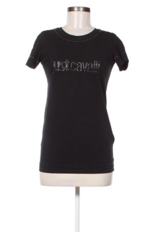Damen T-Shirt Just Cavalli, Größe S, Farbe Schwarz, Preis 34,78 €