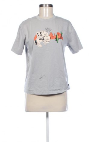 Damen T-Shirt Lee, Größe S, Farbe Grau, Preis 27,11 €