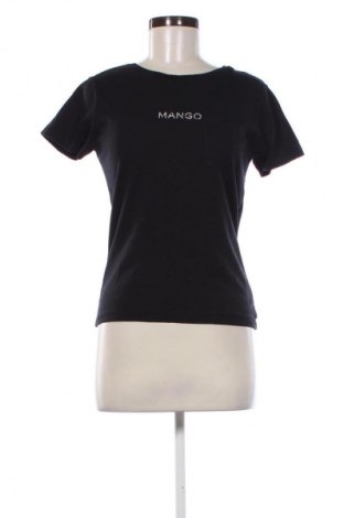 Дамска тениска Mango, Размер M, Цвят Черен, Цена 41,80 лв.