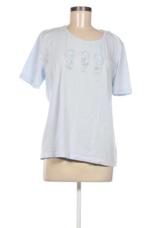 Damen T-Shirt Marco Pecci, Größe XXL, Farbe Blau, Preis € 8,70