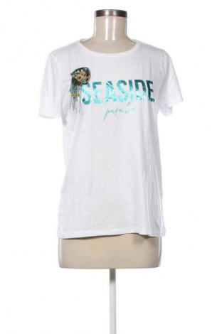 Tricou de femei Mohito, Mărime M, Culoare Alb, Preț 85,00 Lei