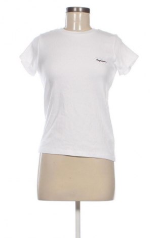 Γυναικείο t-shirt Pepe Jeans, Μέγεθος M, Χρώμα Λευκό, Τιμή 31,99 €