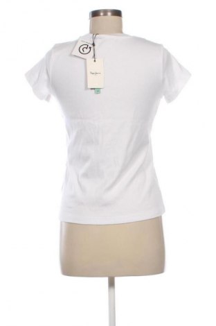 Γυναικείο t-shirt Pepe Jeans, Μέγεθος M, Χρώμα Λευκό, Τιμή 31,99 €