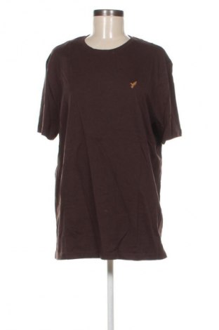 Γυναικείο t-shirt Pier One, Μέγεθος XL, Χρώμα Καφέ, Τιμή 14,99 €