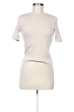 Damen T-Shirt Sinsay, Größe XS, Farbe Beige, Preis 8,75 €