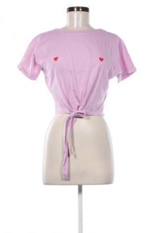 Tricou de femei Sinsay, Mărime XS, Culoare Roz, Preț 44,70 Lei