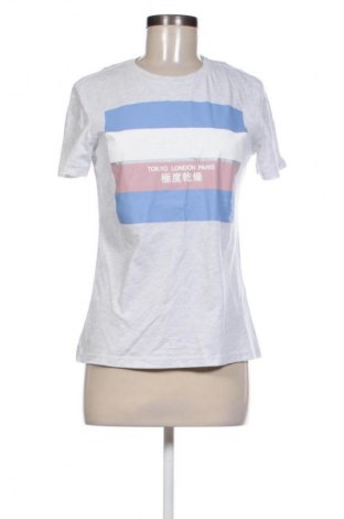 Γυναικείο t-shirt Superdry, Μέγεθος M, Χρώμα Γκρί, Τιμή 9,21 €