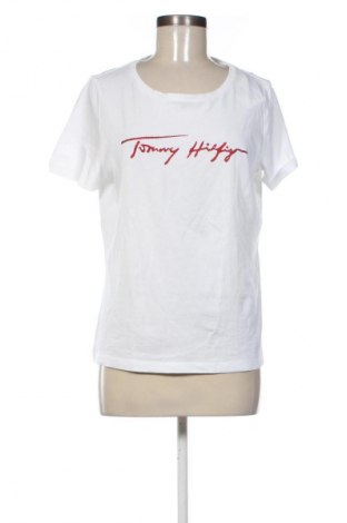 Damen T-Shirt Tommy Hilfiger, Größe M, Farbe Weiß, Preis 17,38 €