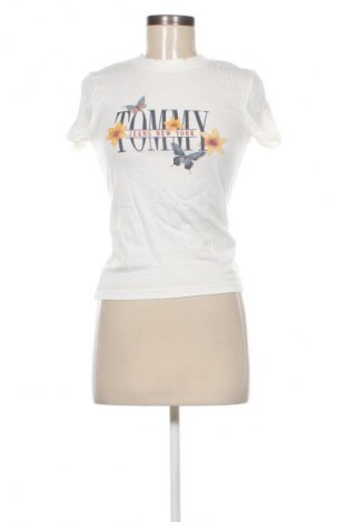 Дамска тениска Tommy Jeans, Размер S, Цвят Бял, Цена 77,99 лв.