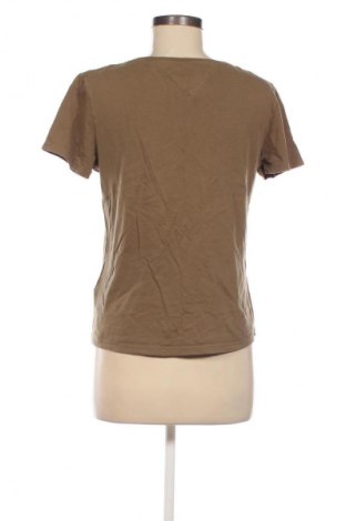 Damen T-Shirt Tommy Jeans, Größe M, Farbe Grün, Preis € 17,39