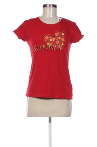 Damen T-Shirt Unbranded, Größe L, Farbe Rot, Preis 8,70 €