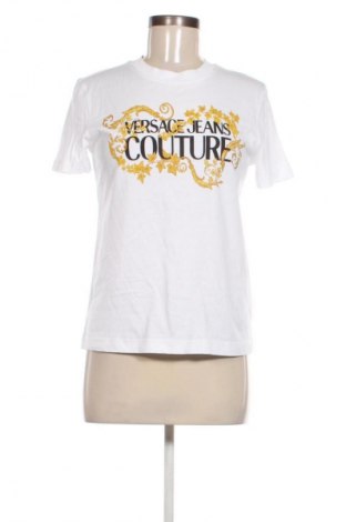 Γυναικείο t-shirt Versace Jeans, Μέγεθος S, Χρώμα Λευκό, Τιμή 81,99 €