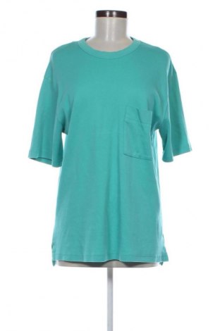 Дамска тениска Zara, Размер L, Цвят Зелен, Цена 11,99 лв.