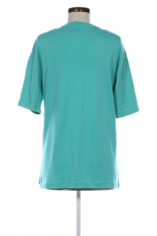 Дамска тениска Zara, Размер L, Цвят Зелен, Цена 11,99 лв.