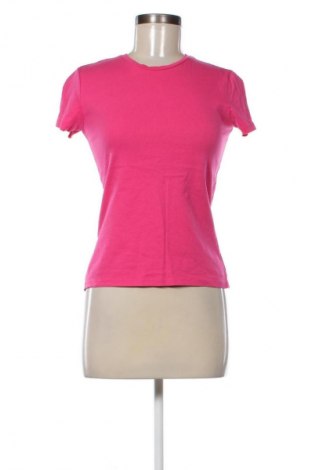 Γυναικείο t-shirt Zara, Μέγεθος S, Χρώμα Ρόζ , Τιμή 5,83 €