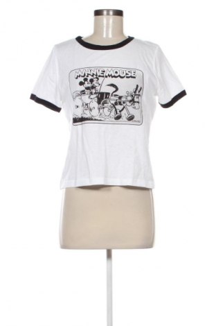 Γυναικείο t-shirt Zara, Μέγεθος M, Χρώμα Λευκό, Τιμή 6,00 €