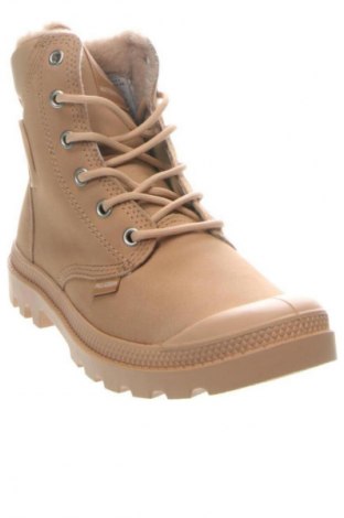 Damen Stiefeletten Palladium, Größe 36, Farbe Beige, Preis 224,99 €