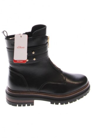 Damen Stiefeletten S.Oliver, Größe 37, Farbe Schwarz, Preis 77,99 €