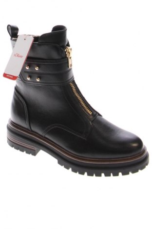 Damen Stiefeletten S.Oliver, Größe 37, Farbe Schwarz, Preis 77,99 €