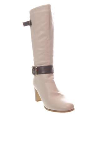 Damenstiefel Unbranded, Größe 39, Farbe Ecru, Preis 40,05 €