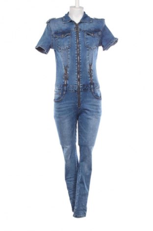 Langer Damen-Overall Original Denim, Größe L, Farbe Blau, Preis 45,69 €