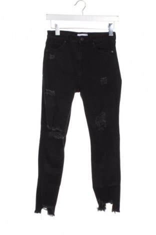 Blugi de femei Bershka, Mărime XS, Culoare Negru, Preț 76,99 Lei