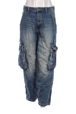 Damskie jeansy Bershka, Rozmiar S, Kolor Niebieski, Cena 38,99 zł