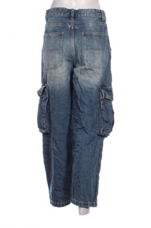 Damskie jeansy Bershka, Rozmiar S, Kolor Niebieski, Cena 38,99 zł