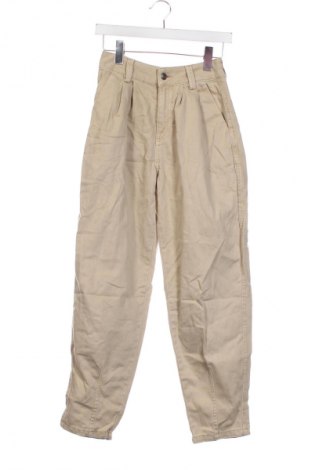 Damskie jeansy Bershka, Rozmiar XS, Kolor Beżowy, Cena 95,99 zł