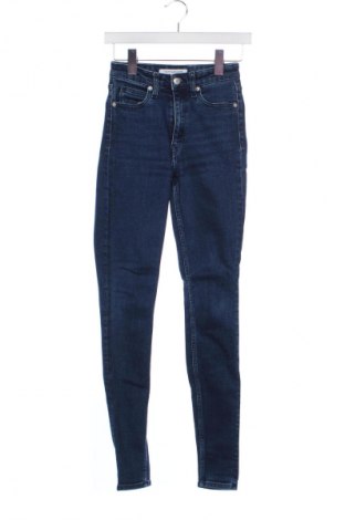 Dámské džíny  Calvin Klein Jeans, Velikost XXS, Barva Modrá, Cena  861,00 Kč